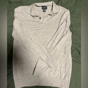 H&M Light Brown Polo Sweater